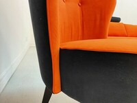Carmen orange black swivel (1)