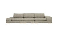 Sofa modułowa Cartago w konfiguracji: moduł 1,5 z boczkiem Func+1,5+1,5 R