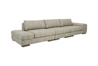 Sofa modułowa Cartago w konfiguracji: moduł 1,5 z boczkiem Func+1,5+1,5 R