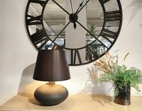 lampa Sawa, duży zegar z lustrem 