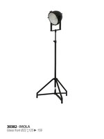 Stojąca lampa Industrialna, styl loft, czarna lampa stojąca, lampa podłogowa na trójnogu, lampa do salonu