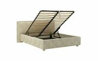 Łóżko Norfolk Bed z pojemnikiem na pościel, dostępne również w tkaninach Aquaclean
