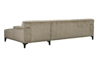 ROCCO sofa narożna z szezlongiem. Dostępna również w tkaninach Aquaclean 