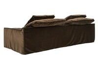 Gamingowa sofa Sake w brązowej welurowej tkaninie, idealna propozycja do wnętrz w stylu: skandynawskim, loftowym, eko, marynistycznym. 