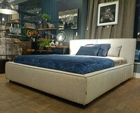 Łóżko 160 x 200 w nowoczesnej tapicerce