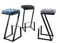 krzesła barowe, hokery NA WYMIAR, tkaniny do wyboru, wysokości i wymiary do modyfikacji  (5)