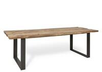 oryginalny, unikatowy stół z blatem z drewna egzotycznego -drewno tekowe. Stoły wg. indywidualnych projektów klienta