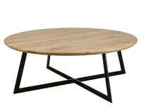 stolik niski do salonu, okrągły stolik na metalowej nodze