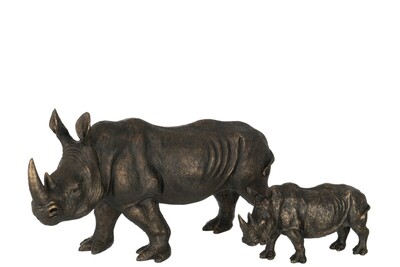 Figurka nosorożca , dwa rozmiary 21299-2
