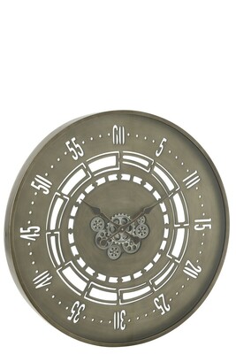 okrągły zegar wiszący z mechanizmem dekoracyjnym, zegary Lublin