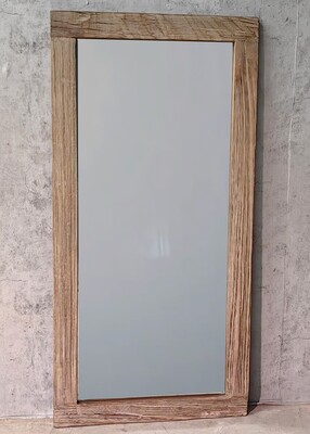 wysokie lustro rama ze starego drewna LT-62-1