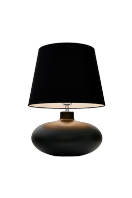 Szklana lampa stołowa