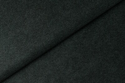 Przyjazna zwierzakom tkanina Strong 15 Fargotex. Głęboka czarna barwa, matowy charakter materiału i gęsty splot.