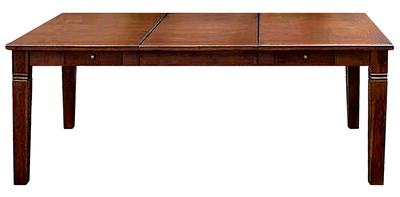 stół rozkładany w stylu kolonialnym brązowy, 280 cm