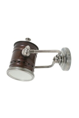 kinkiet puszka kinkiet ruchomy kinkiet obracany reflektor na sufit, kinkiet metal loft FRESNO-30224