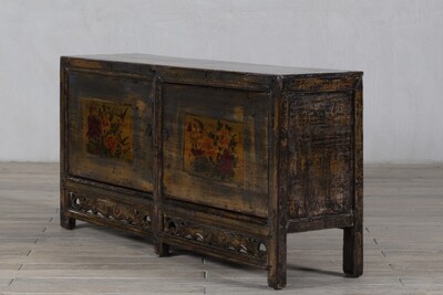 kolorowa komoda w połysku antyk Chiny M-54   TA18-7438-175-45-86 (9)