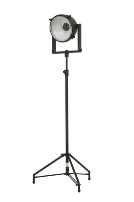 lampy podłogowe czarne, lampa reflektor samochodowy kolor czarny, lampy z metalu, nowoczesne lampy , ciekawe lampy salon AUSTIN-30234