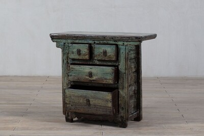 oryginalne meble, mała szafka z szufladami chińska turkus jasny M-26   TA18-7380-94-40-85 (9)